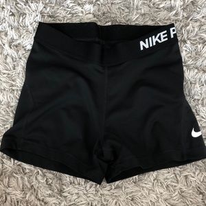 Nike Spandex Shorts in Black
